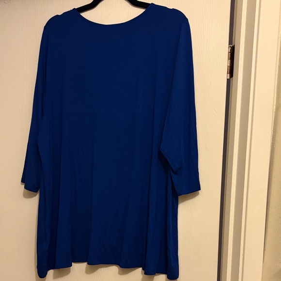 NWT-Cable & Gauge Royal Blue  Top - Picture 3 of 4